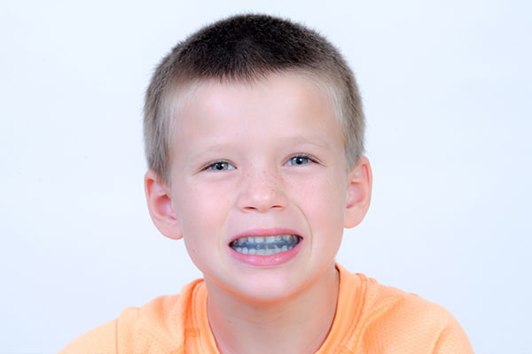 Child with Oral Appliance